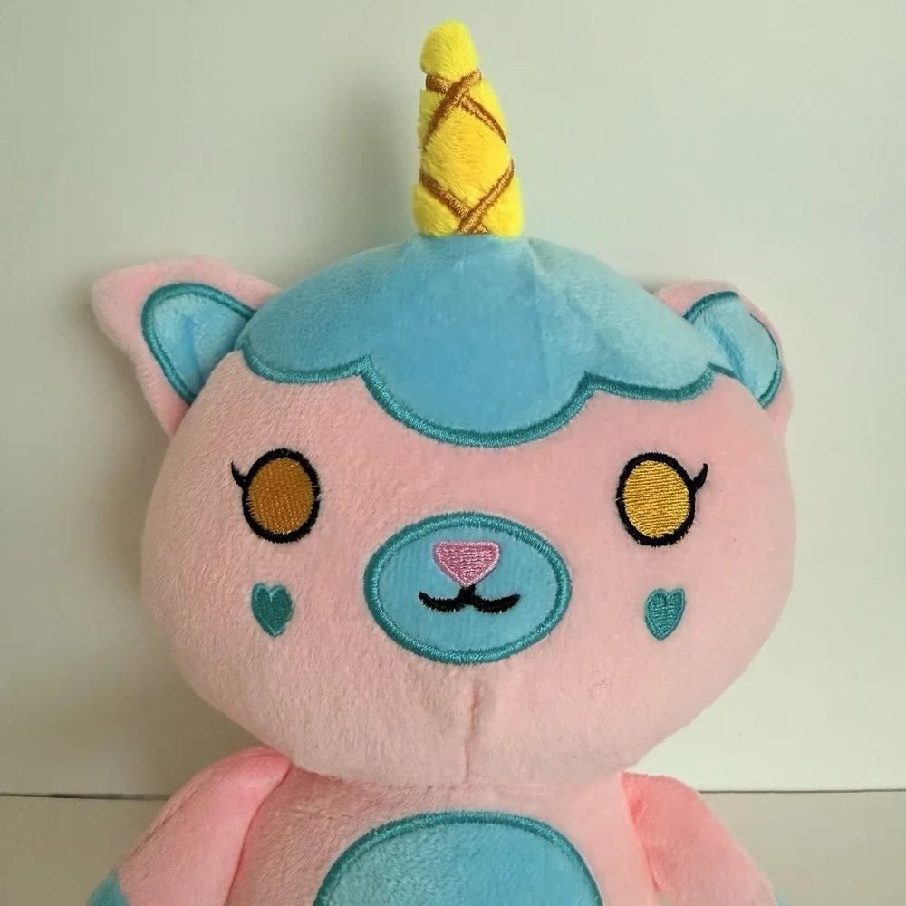 Teddy Bear Cat Unicorn Rainbow Krew Plush Toy Ultrasoft 11.5‎ Inch